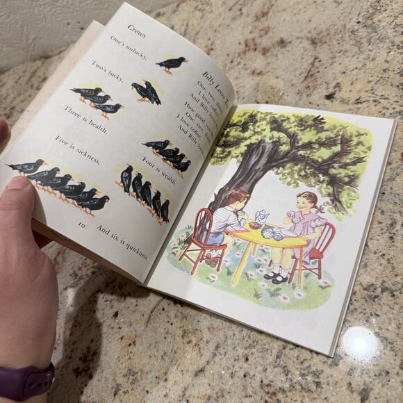 Vintage 1969 Little Golden Book This Little Piggy & Other Counting Rhymes - Picture 7 of 11